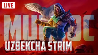 BEKJAAN bilan STREAM🔸TURNIR🔸pubgmobile uzbekistan [upl. by Nennerb]