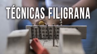 TECNICAS DE LA FILIGRANA [upl. by Mauretta]