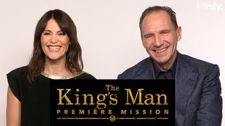 THE KINGS MAN  linterview de Gemma Arterton et Ralph Fiennes [upl. by Sneed]