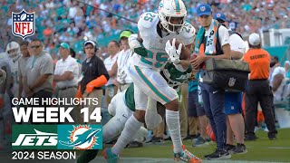 New York Jets vs Miami Dolphins Game Highlights  NFL 2024 Season Week 14 [upl. by Froemming]