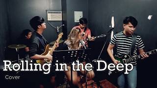 Adele X Kz Tandingan  Rolling in the Deep Cover Kz Tandingan Version [upl. by Elokin123]