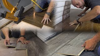 How to Install Vinyl Flooring  Laminate Flooring and Hardwood [upl. by Charron]