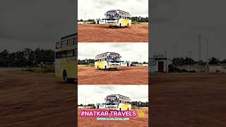 Natkar Travels 👑 umerga to mumbai M veera v7 2×1 sleeper coach 👑 fully earsuspension [upl. by Akihsay403]