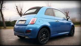 2015 fiat 500C twinair turbo sport  test [upl. by Daza]