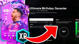 How to Complete Ultimate Birthday Savanier Objectives in FC 24 [upl. by Sitoiganap77]