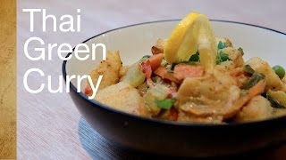 Thai Green Curry Recipe [upl. by Mundt790]