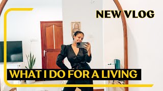 What I Do For A Living Vlog  Asherah Gomez [upl. by Eiramave]