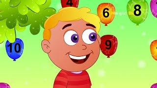 The Number Rhyme  English Nursery Rhymes  Cartoon And Animated Rhymes [upl. by Percival]