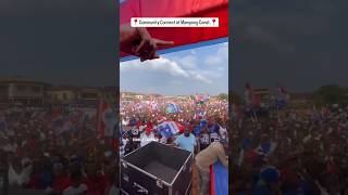 Mampong showing Dr Bawumia much love and support [upl. by Erbas]