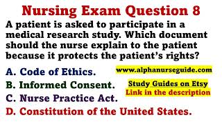 475  Nursing Questions for NCLEX ATI Exit Exam amp Hesi Exit Exam  NCLEX RN  NCLEX PN  LPN  LVN [upl. by Eniluqaj]