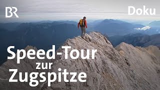 Speedbergsteigen Von München auf die Zugspitze amp zurück in 24 Stunden  BergaufBergab  Doku  BR [upl. by Heloise477]