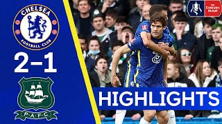 Chelsea 21 Plymouth  The Blues Survive Scare with Alonso Winner amp Kepa Penalty Save  Highlights [upl. by Ymassej]