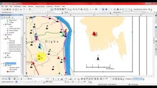 How to use an inset map in ArcGIS layout [upl. by Jephthah]