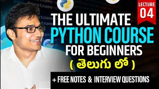 The Ultimate Python Course  L4  Python Basics Syntax Indentation and Comments Explained  RBR [upl. by Ardeth]