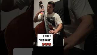 EGrieg«Per Gynt»4 In the Hall of the Mountain KingDouble Bass excerptmusic doublebass live [upl. by Wayne]