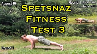 Spetsnaz Fitness Test 3 Strength Endurance Conditioning Workout [upl. by Eirene76]