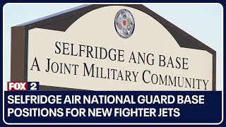 Selfridge Air National Guard Base positions for new fighter jets with expansive new hangar [upl. by Noerb807]