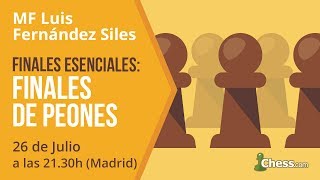 Finales Esenciales de Ajedrez Finales de peones [upl. by Levitt300]