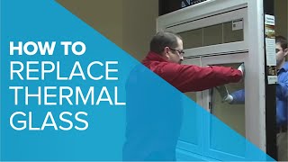 HOW TO Replace Thermal Glass [upl. by Noiram]