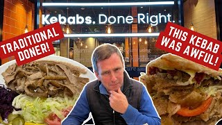 Reviewing a TRADITIONAL KEBAB vs GERMAN DONER KEBAB [upl. by Reerg]