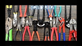 Types of Pliers and their uses  DIY Tools [upl. by Assert]