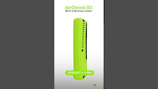 AirCheck G3 Pro  WiFi 6 Wireless Tester [upl. by Bucella]