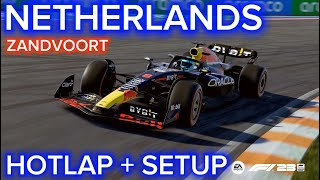 F1 23 NETHERLANDS HOTLAP  SETUP [upl. by Charlene]