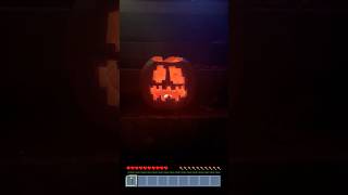 Minecraft Halloween JackOLantern Pumpkin Illumination Creeper minecraft halloween creeper [upl. by Akinnej610]