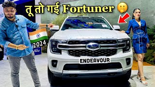 Finally…🥳 FORD ENDEAVOUR 2024 is here 🔥 Full Review  Interior Exterior Price [upl. by Adamek]