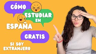 🌏 Beca COMPLETA para Estudiar en España 🇪🇸 para EXTRANJEROS [upl. by Larcher]