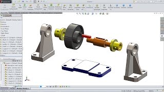 SolidWorks tutorial  Design and Assembly of Pulley in SolidWorks [upl. by Lannie972]