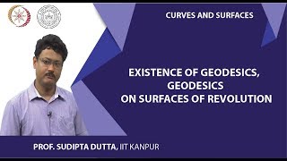 Existence of Geodesics Geodesics on Surfaces of revolution [upl. by London559]