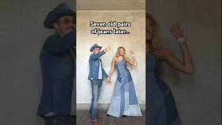 Been wanting to make this one for years…costumes britneyspears denim halloweencostumes sewing [upl. by Rafaello]