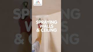 Spray Painting Wood amp Walls with Caparol Amphibolin amp CapaSilan [upl. by Merci]