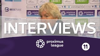 INTERVIEWS  Beerschot Wilrijk  Lierse Beerschot Wilrijk 25022018 [upl. by Juetta]