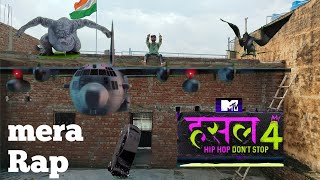 Huslte Pe Bhasad mtv hustle rap song  new rap commercial hip hop [upl. by Coridon]