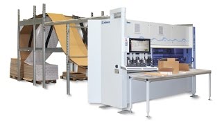 HOMAG Automation Kartonschneidemaschine VKS [upl. by Glen]