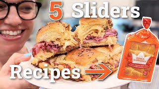 5 YUMMY SLIDERS RECIPES FOR YOUR FAMILY OR A CROWD [upl. by Eugen]