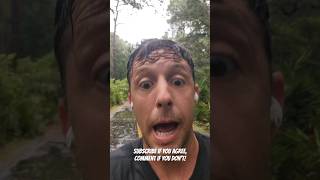 ITS RAINING FISH Eventful Hurricane Jog goggins hurricane floridaman jogging motivation [upl. by Oderf574]