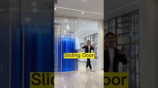 Modern Design Sliding Door  Narrow Frame Aluminum Slide Door [upl. by Seto]