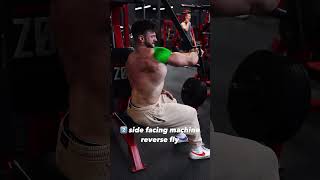 FULL REAR DELT WORKOUT motivation fitwitheric bodybuilding [upl. by Arvo65]