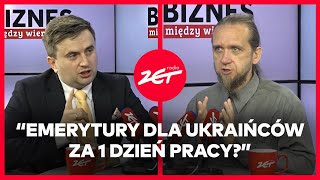 Cała prawda o polskich emeryturach dla Ukraińców O tym się nie mówi biznesmiedzywierszami [upl. by Shirah]