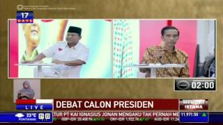 Debat Capres 2014 Tanya Jawab Jokowi dan Prabowo 2 [upl. by Saisoj328]