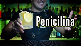 🍯 Cocktail Penicilina short Whisky con miel [upl. by Aeiram684]