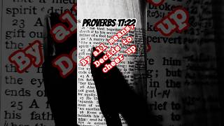 Proverbs 1722 wisdom bible [upl. by Ailes]