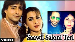 Saanwali Saloni Teri  Hum Sab Chor Hai Kumar sanu AlkaYagnik  Cover by Bikashray drpriya [upl. by Zora]