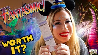 IS THE FANTASMIC DINING PACKAGE WORTH IT  Disneyland 2022  Mouse Vibes [upl. by Alben653]