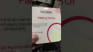 Best pimple patch seniderm pimplefree [upl. by Nesila]