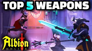 TOP 5 Weapons To Main in Albion Online 2024 EU Launch Patch [upl. by Carina596]