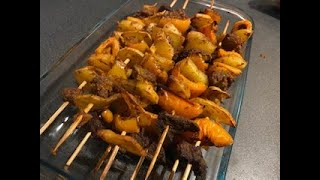 Homemade Shish Kebab Recipe [upl. by Boylston]